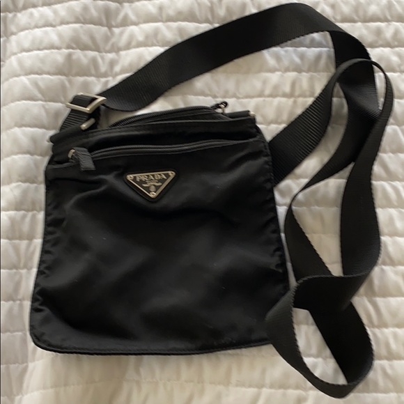 prada small messenger bag